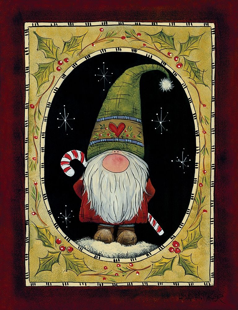 Gnome Sweet Gnome art print by Lisa Hilliker for $57.95 CAD