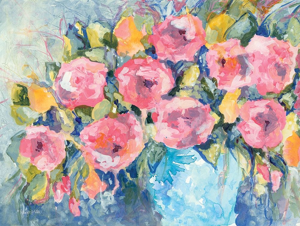 Cheerful Bouquet art print by Jennifer Holden for $57.95 CAD