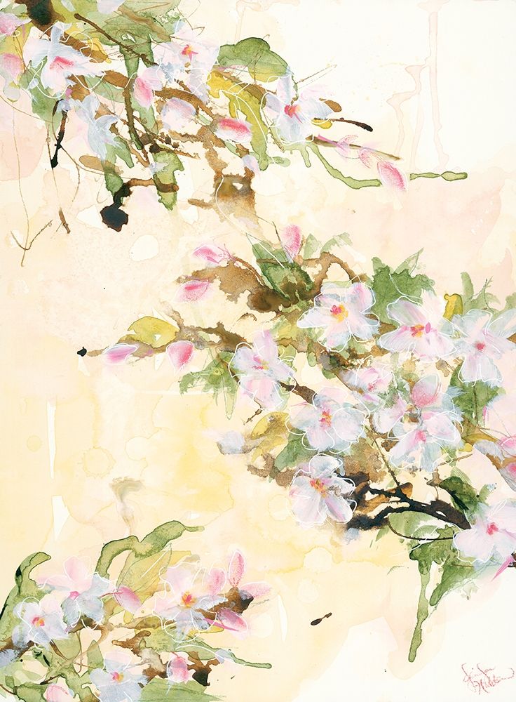 Cherry Blossoms art print by Jennifer Holden for $57.95 CAD