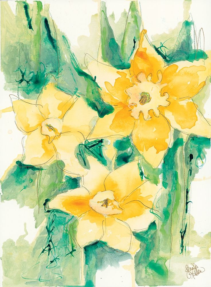 First Blooms art print by Jennifer Holden for $57.95 CAD