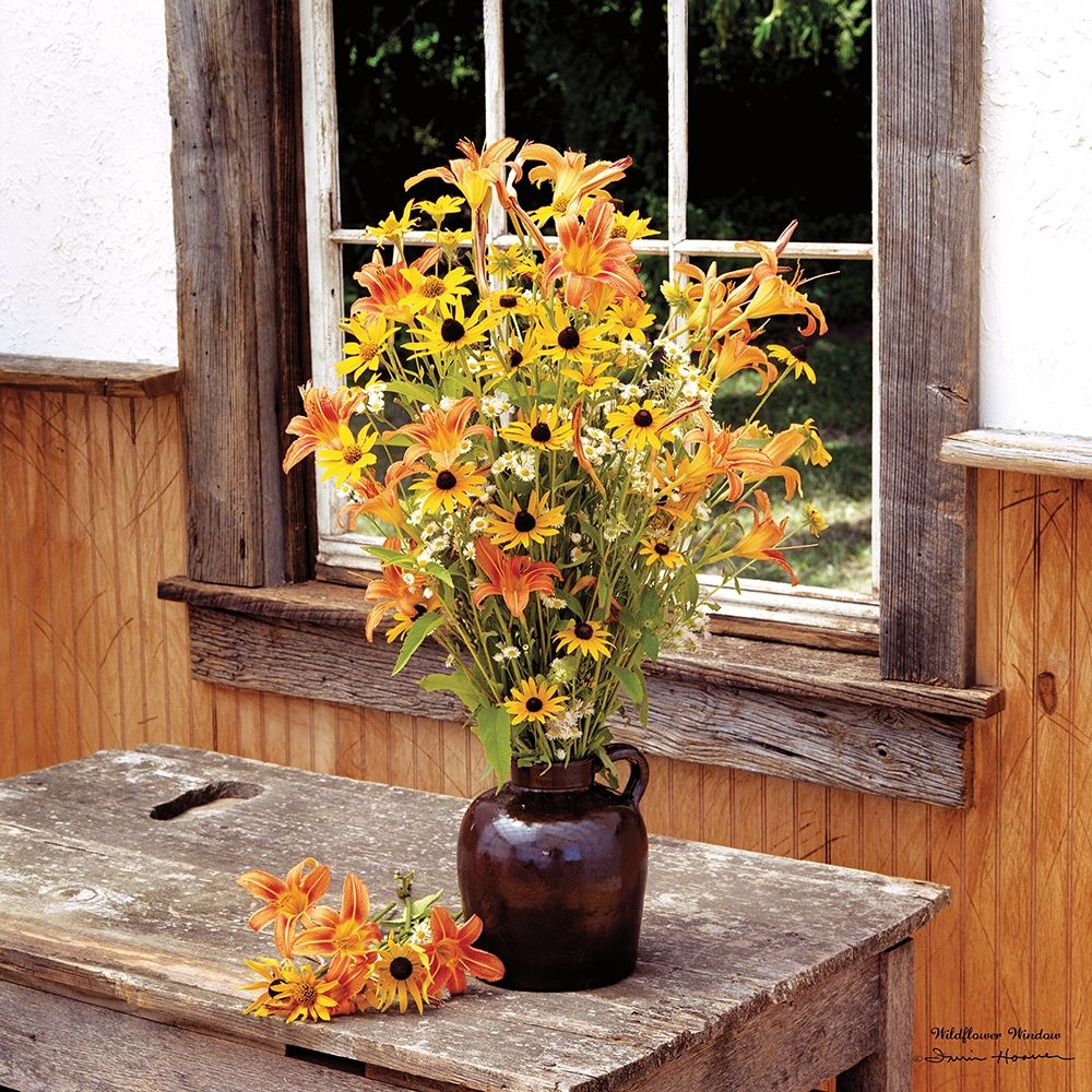 Wildflower Window art print by Irvin Hoover for $57.95 CAD