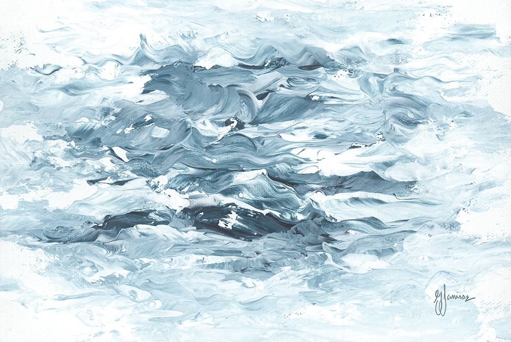 Turbulent Waters II art print by Georgia Janisse for $57.95 CAD