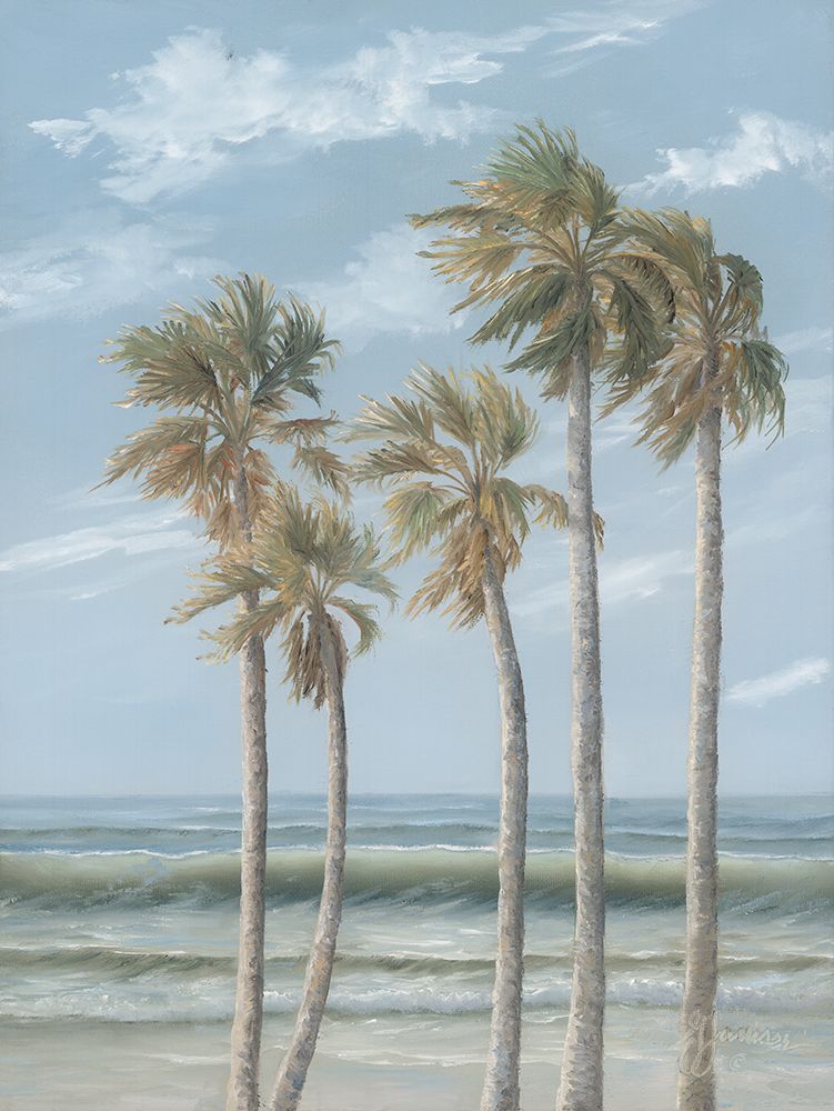 Wind in the Palms art print by Georgia Janisse for $57.95 CAD