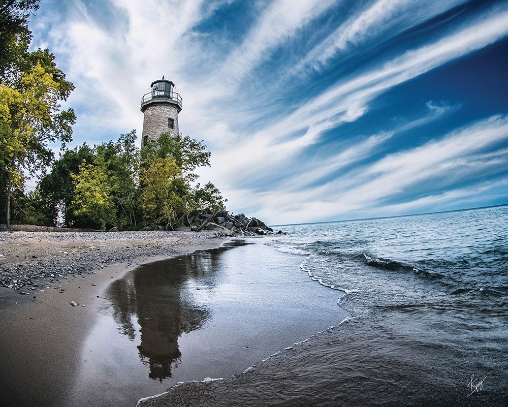 Lonely Lighthouse II art print by Justin Spivey for $57.95 CAD