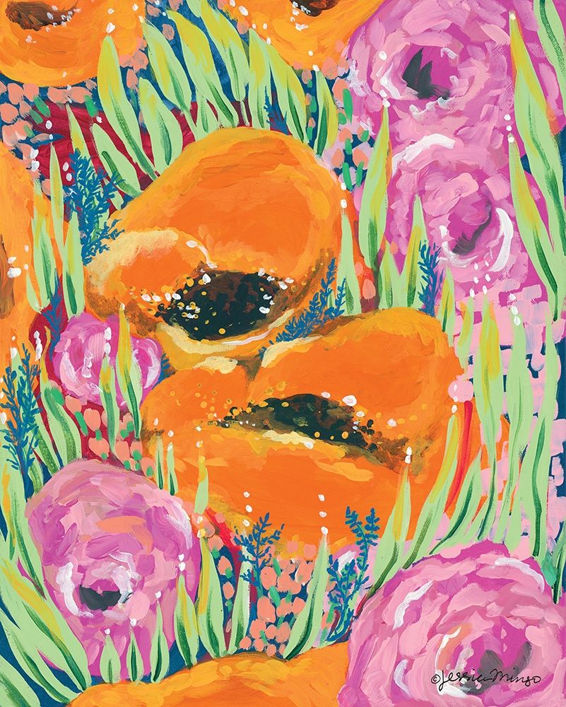 Poppy Forest art print by Jessica Mingo for $57.95 CAD