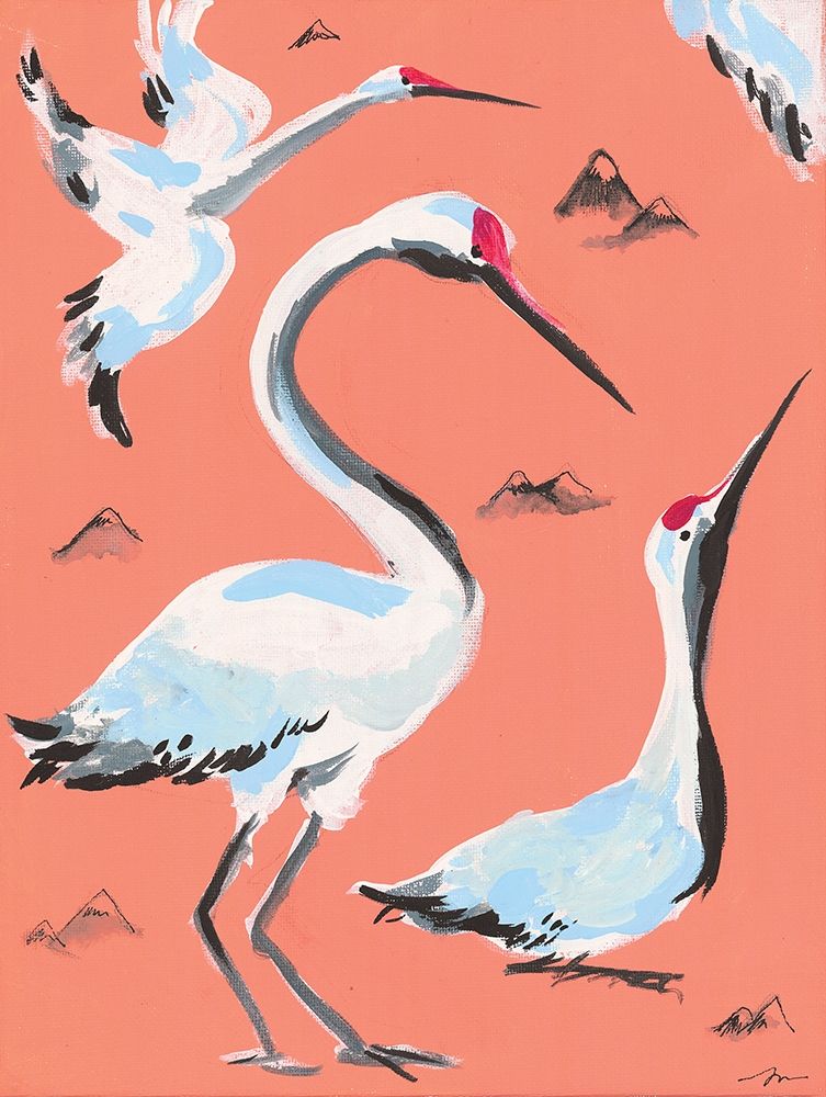 Storks I art print by Jessica Mingo for $57.95 CAD