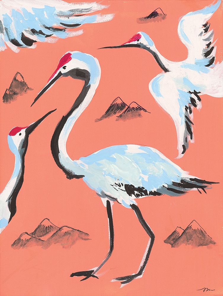 Storks II art print by Jessica Mingo for $57.95 CAD