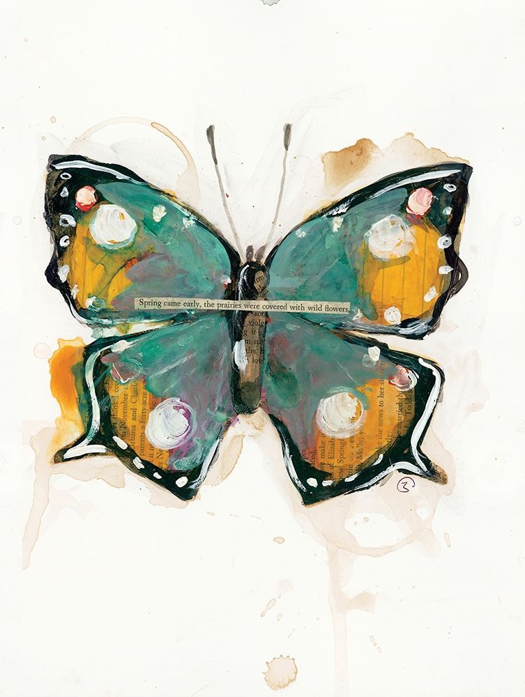 Collage Butterfly art print by Jessica Mingo for $57.95 CAD