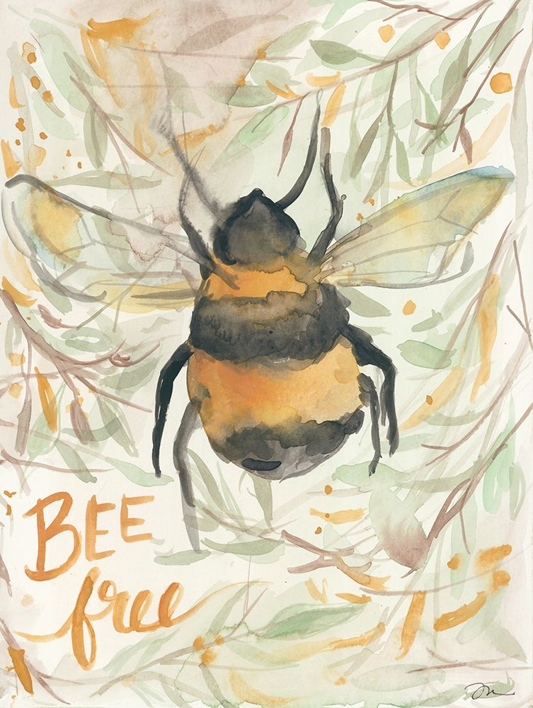 Bee Free art print by Jessica Mingo for $57.95 CAD