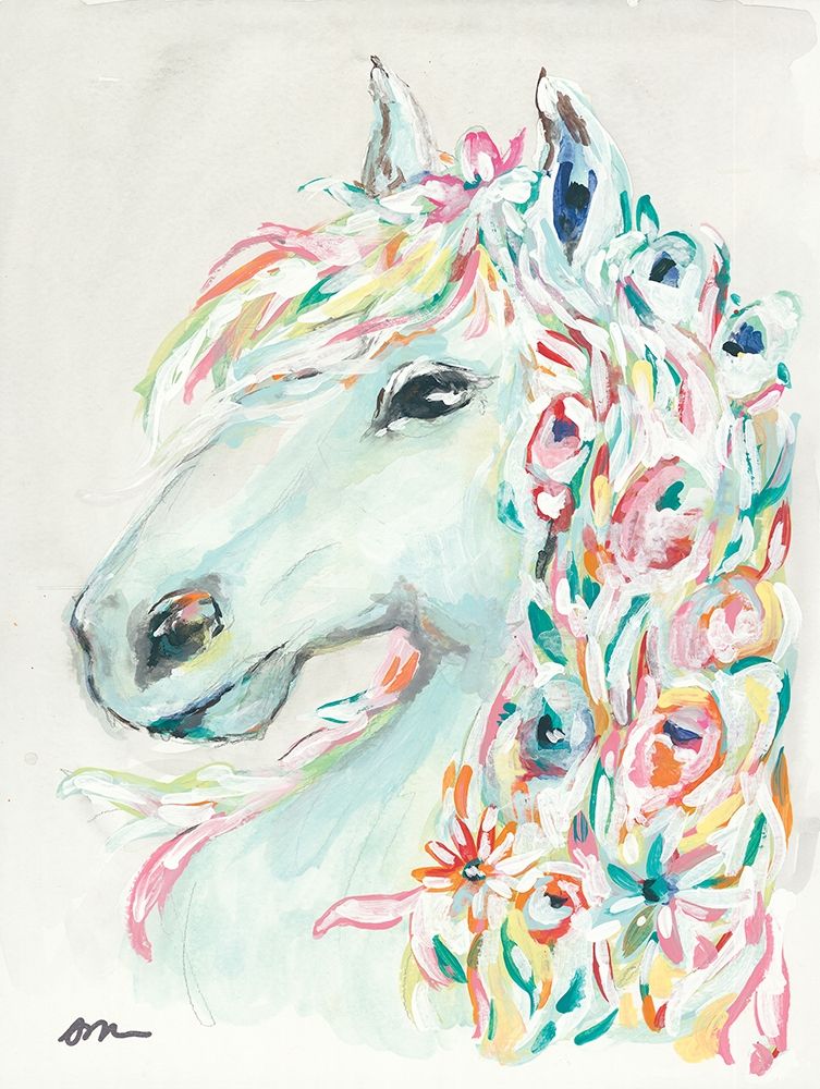 Pony Rose art print by Jessica Mingo for $57.95 CAD