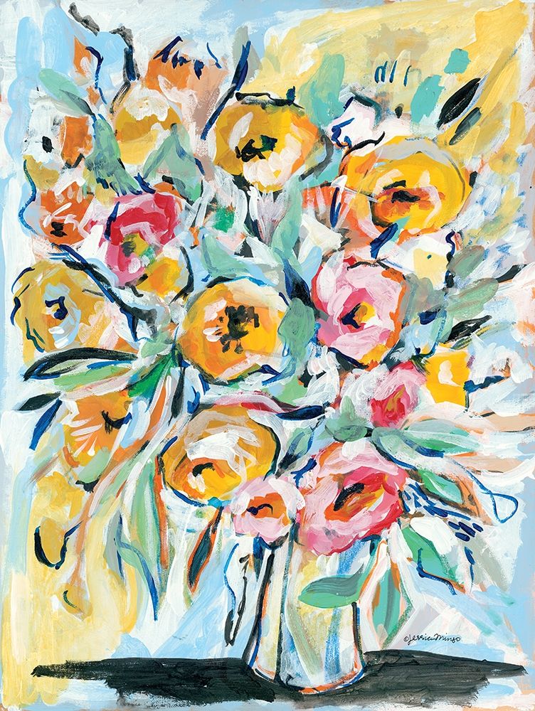 Abstract Florals art print by Jessica Mingo for $57.95 CAD