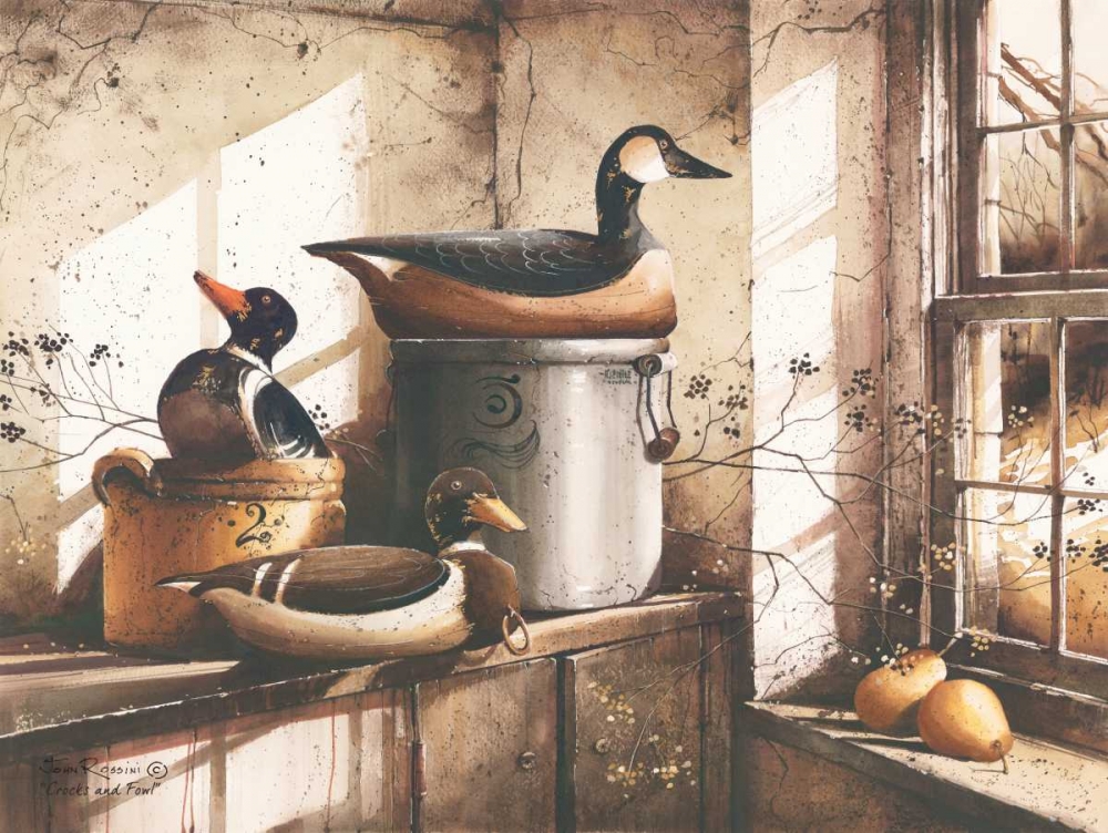 Crocks and Foul art print by John Rossini for $57.95 CAD
