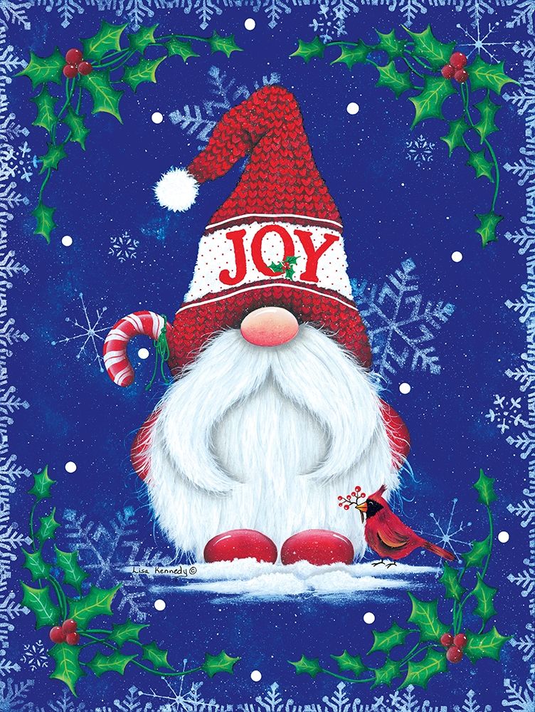 Joy Gnome art print by Lisa Kennedy for $57.95 CAD