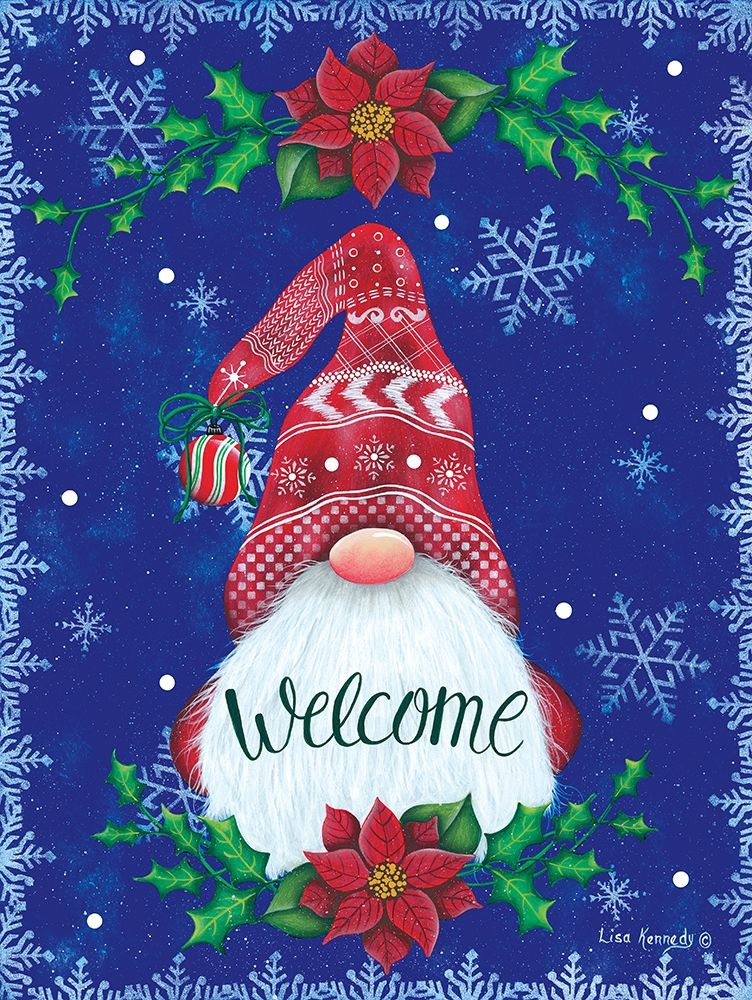 Welcome Gnome art print by Lisa Kennedy for $57.95 CAD