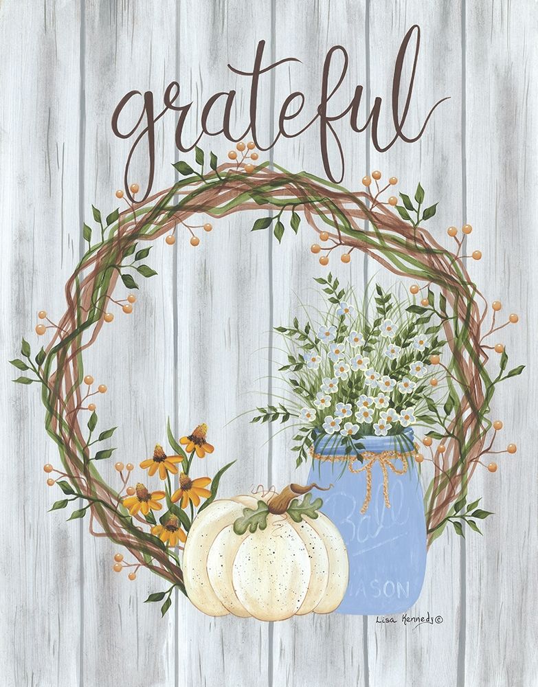Grateful art print by Lisa Kennedy for $57.95 CAD