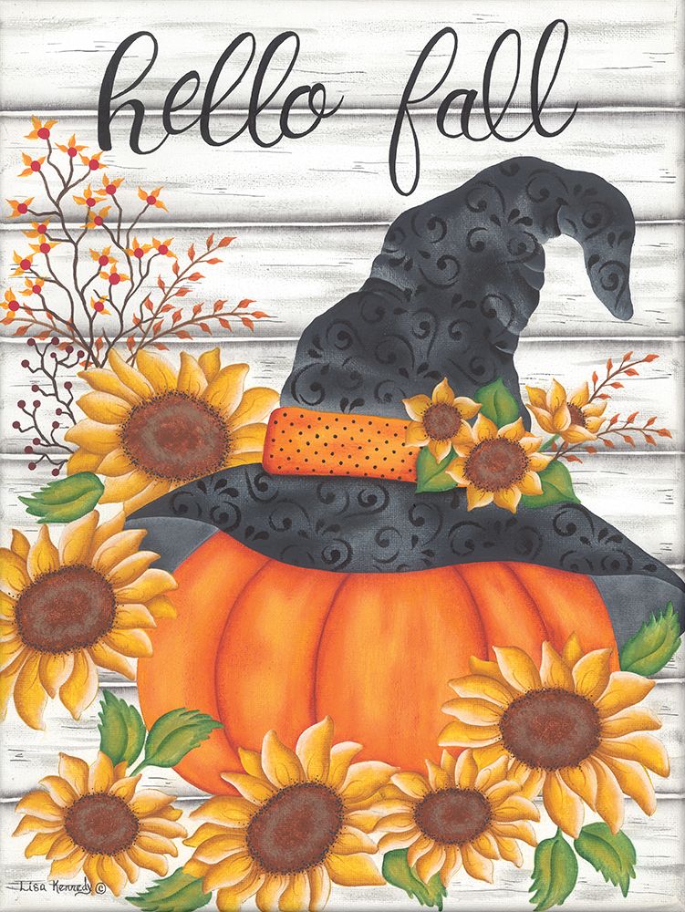 Hello Fall art print by Lisa Kennedy for $57.95 CAD