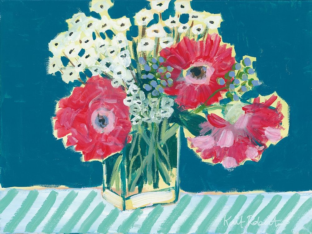 Flowers for Belle I art print by Kait Roberts for $57.95 CAD