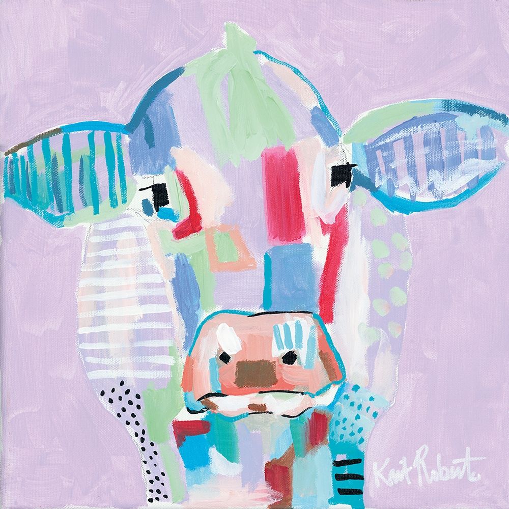 Moo Series:  Tilly art print by Kait Roberts for $57.95 CAD