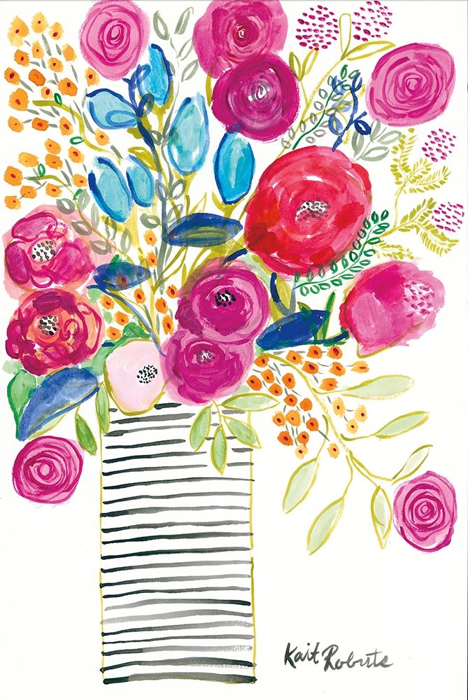 Blissful Blooms art print by Kait Roberts for $57.95 CAD