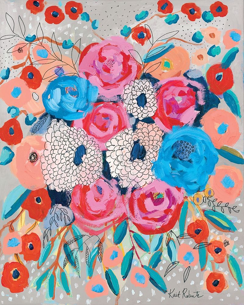 Flowers are the Answer art print by Kait Roberts for $57.95 CAD
