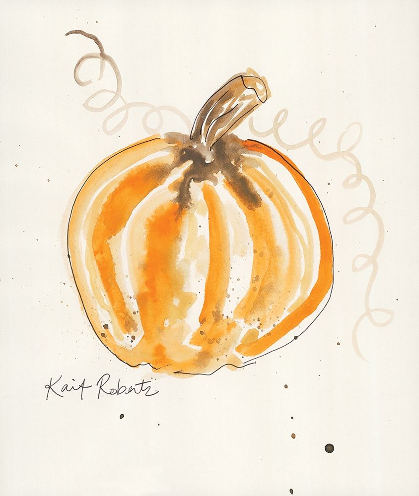 P is for Pumpkin art print by Kait Roberts for $57.95 CAD