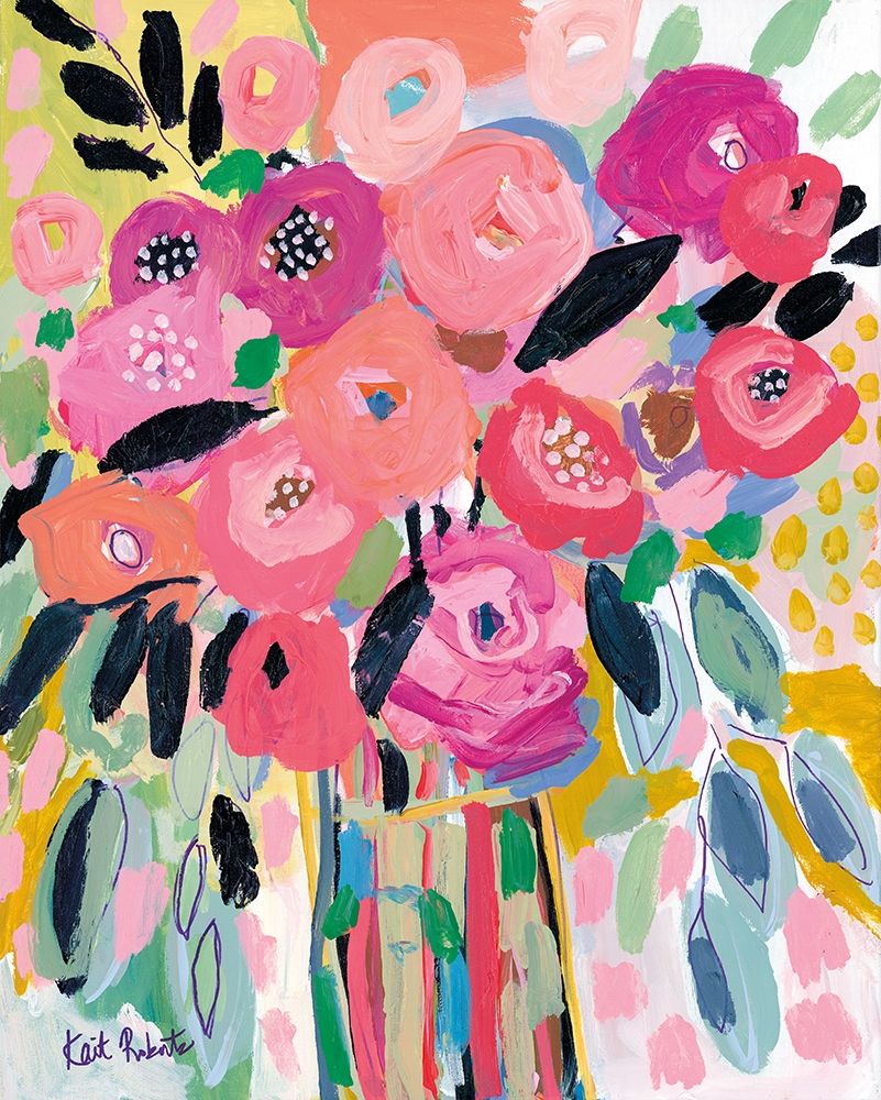 Flowers on are Multi-Vitamin art print by Kait Roberts for $57.95 CAD