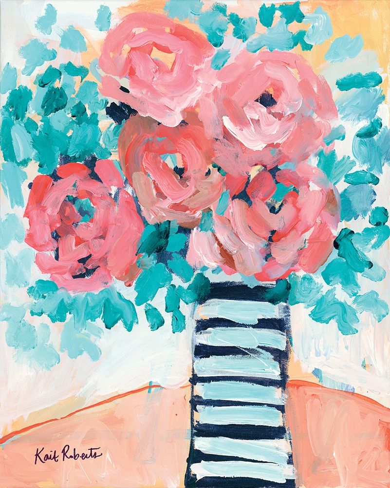 Fancy and Floral art print by Kait Roberts for $57.95 CAD