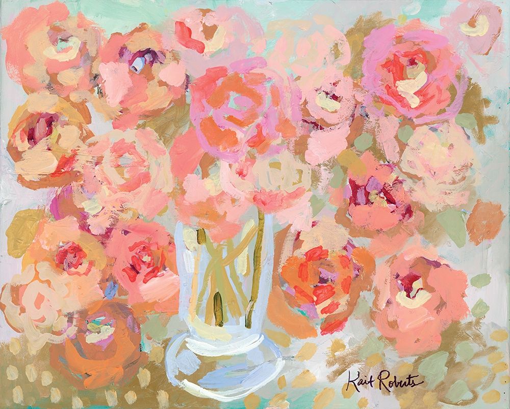 Bountiful Blooms art print by Kait Roberts for $57.95 CAD