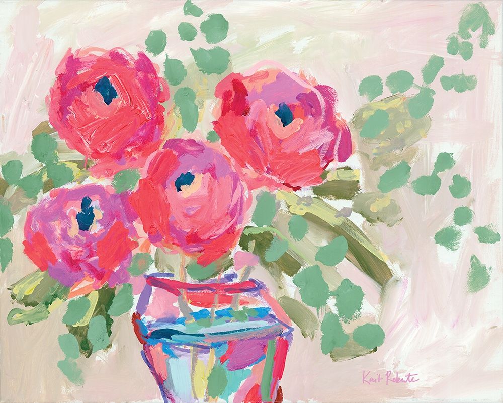 Blooms for Kimberly art print by Kait Roberts for $57.95 CAD