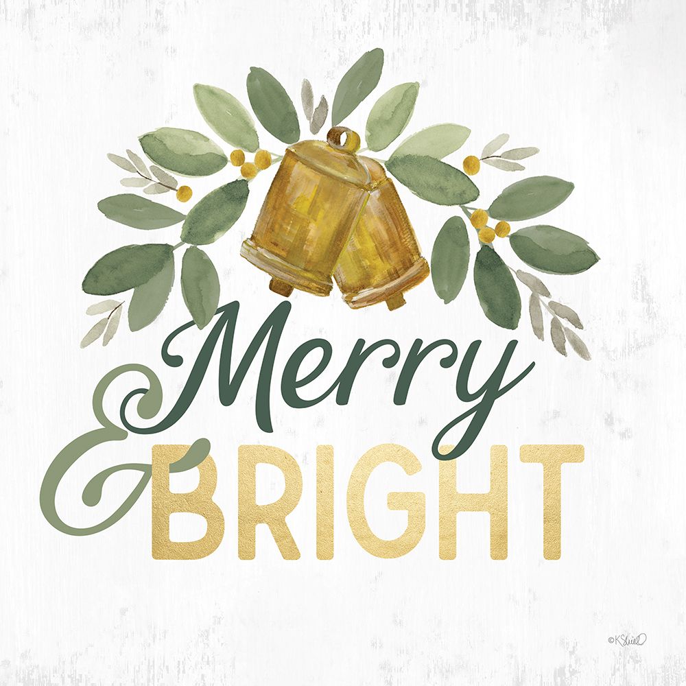 Merry And Bright art print by Kate Sherrill for $57.95 CAD