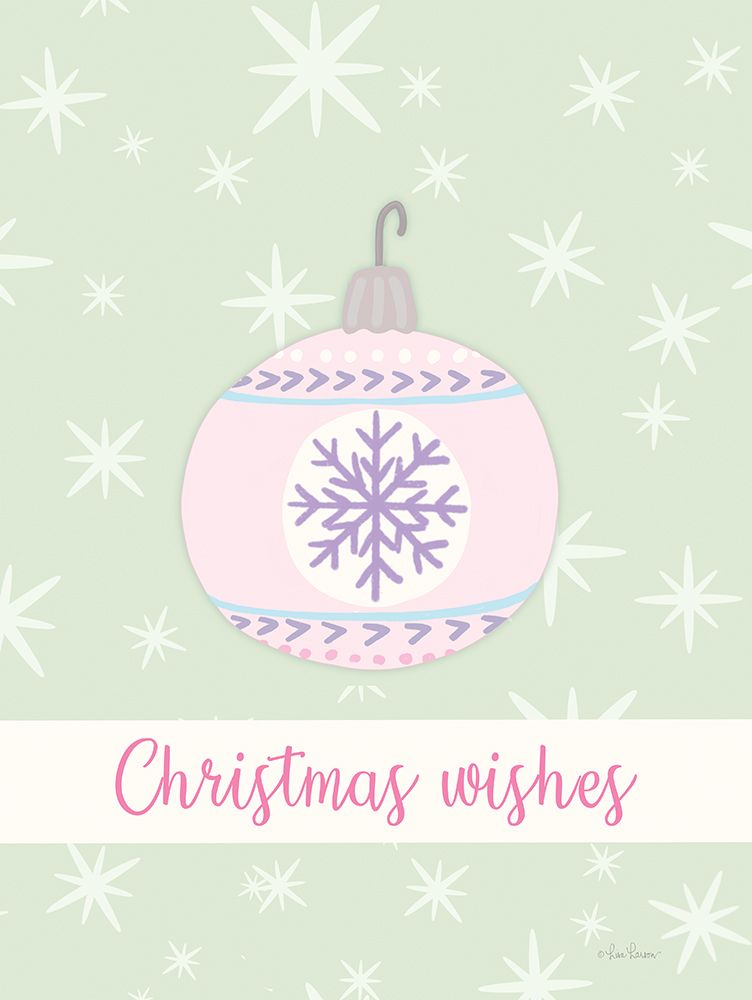 Christmas Wishes Ornament art print by Lisa Larson for $57.95 CAD