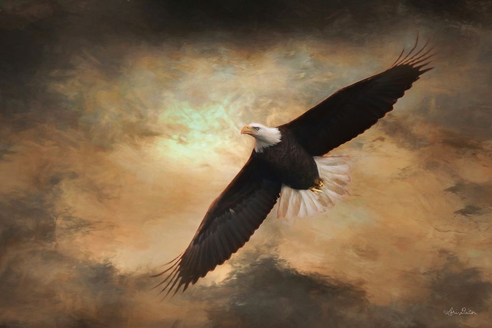 Soaring Eagles art print by Lori Deiter for $57.95 CAD