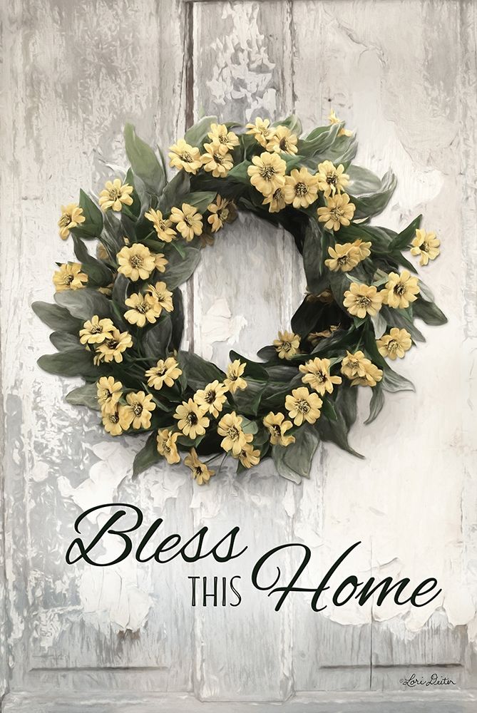 Bless This Home art print by Lori Deiter for $57.95 CAD