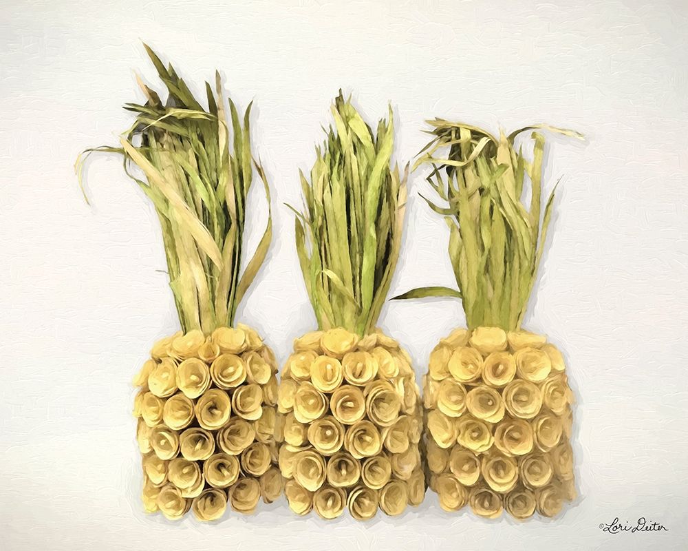 Pineapples     art print by Lori Deiter for $57.95 CAD
