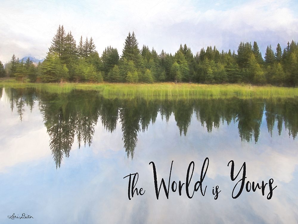 The World is Yours art print by Lori Deiter for $57.95 CAD