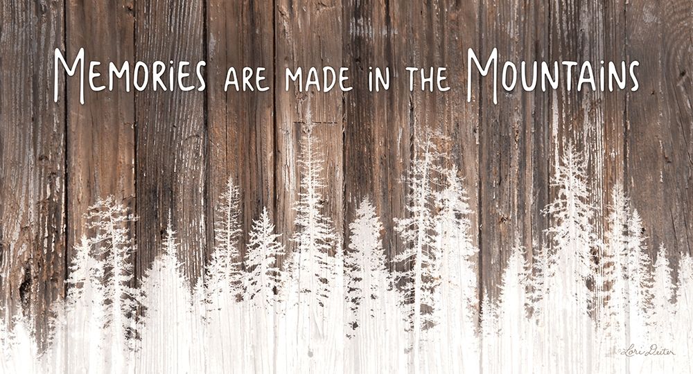 Mountain Memories art print by Lori Deiter for $57.95 CAD