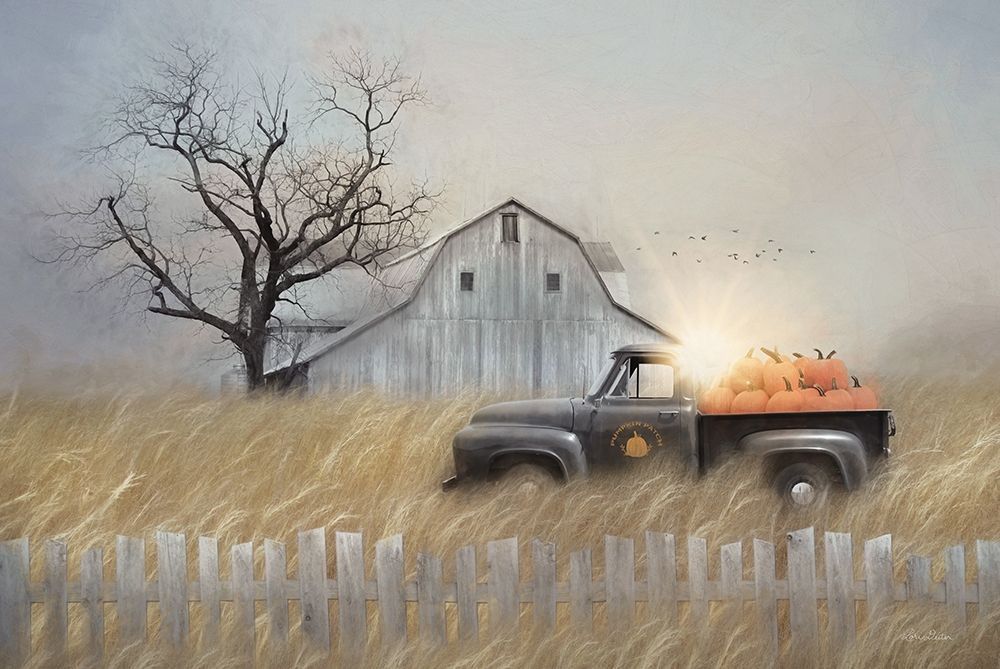 Fall Pumpkin Harvest  art print by Lori Deiter for $57.95 CAD