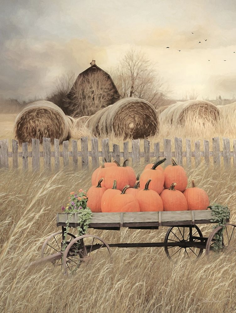 Pumpkin Harvest art print by Lori Deiter for $57.95 CAD