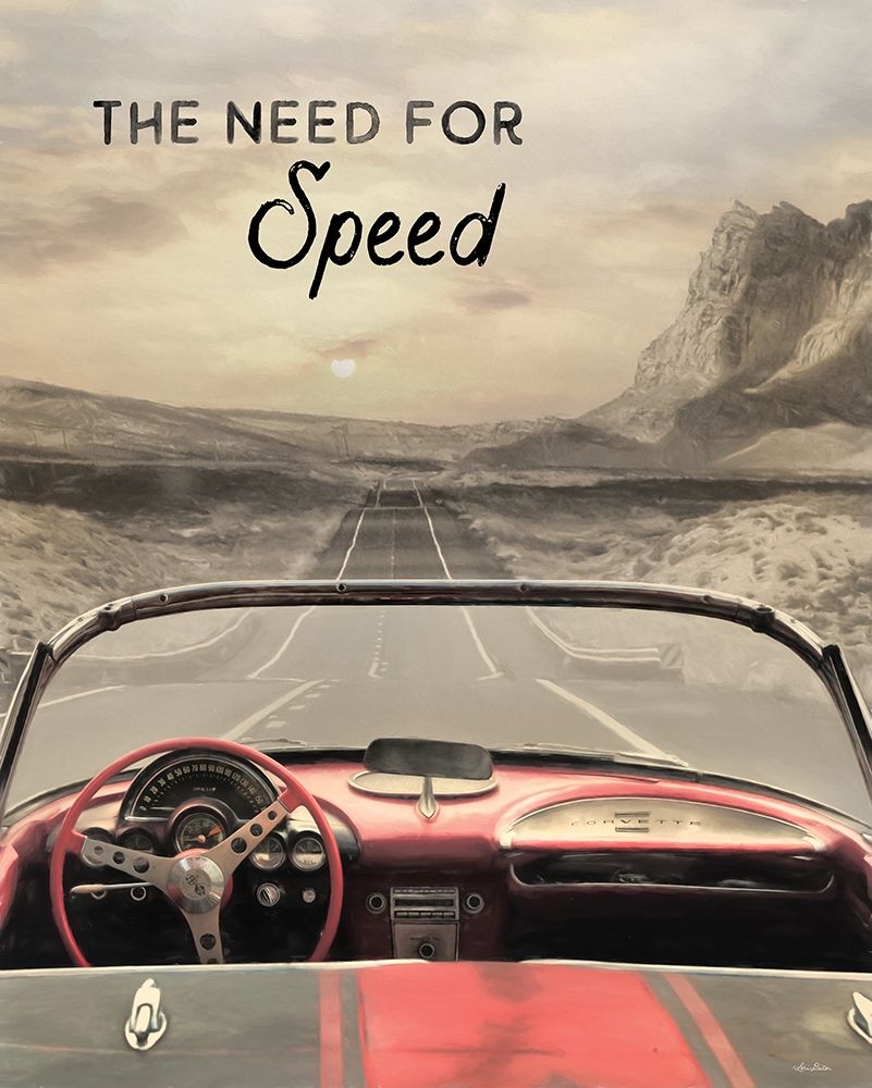 The Need for Speed art print by Lori Deiter for $57.95 CAD