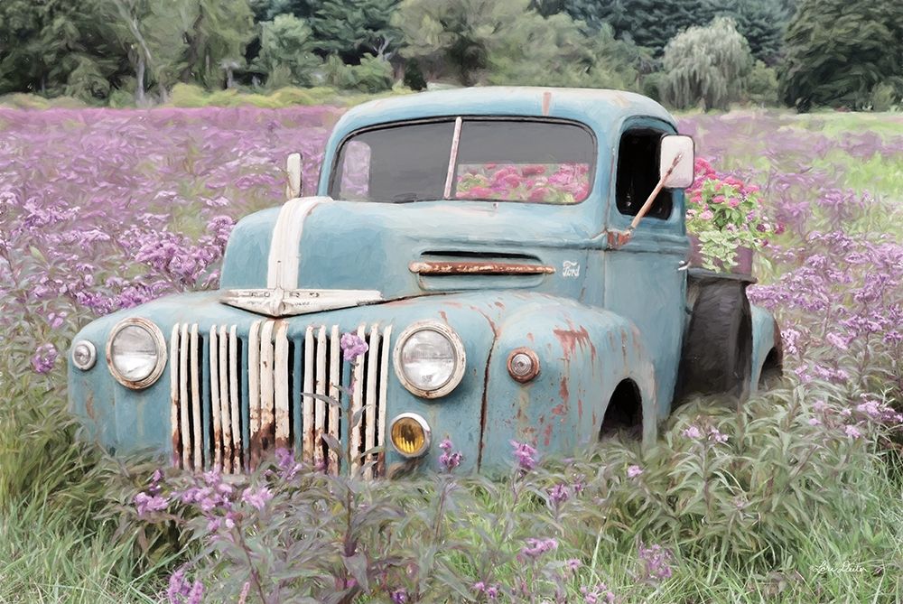 Truckload of Happiness art print by Lori Deiter for $57.95 CAD