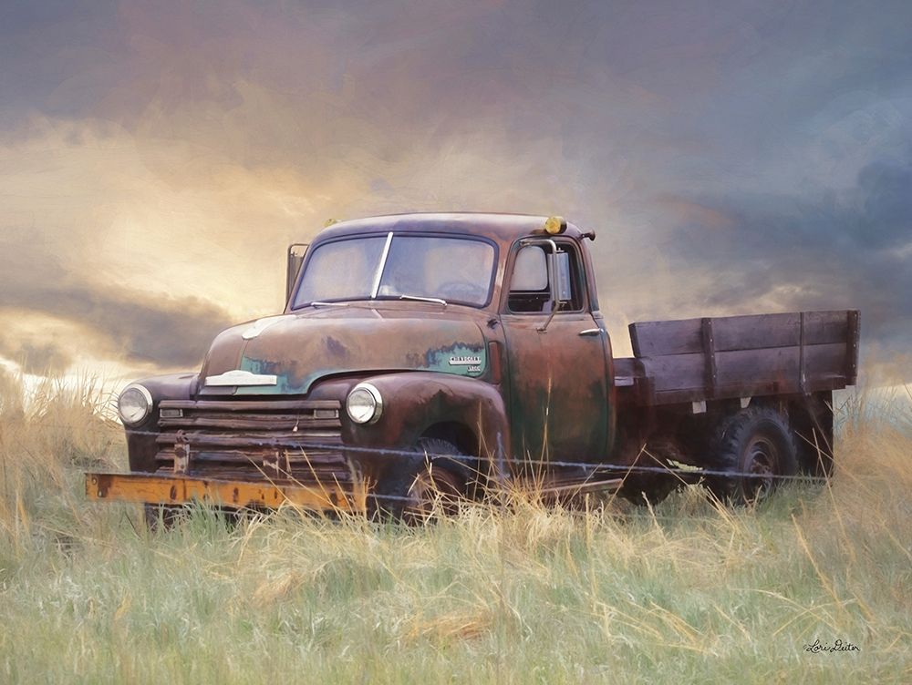 Rusty Chevy art print by Lori Deiter for $57.95 CAD