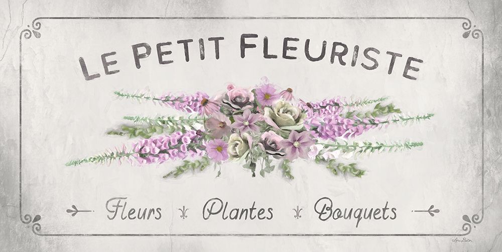 Fleurs And Plantes Pink I art print by Lori Deiter for $57.95 CAD