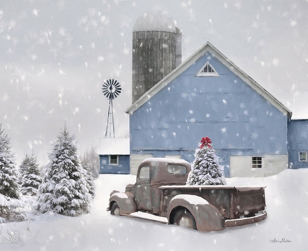 Christmas Serenity art print by Lori Deiter for $57.95 CAD