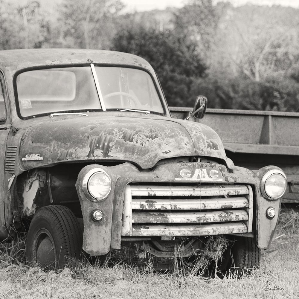 Retired Truck I art print by Lori Deiter for $57.95 CAD