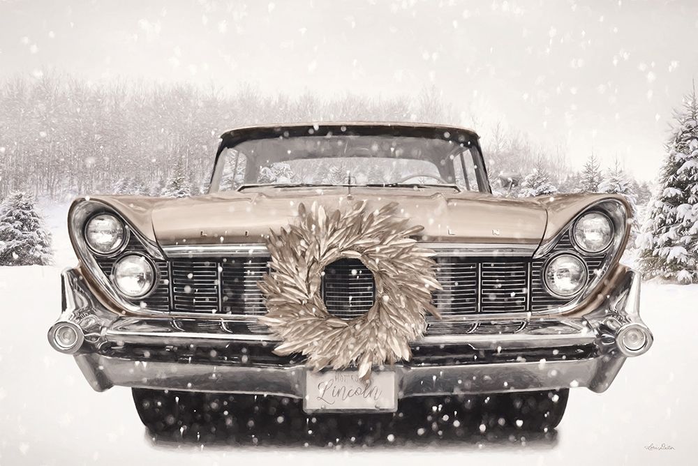 Snowy Lincoln    art print by Lori Deiter for $57.95 CAD