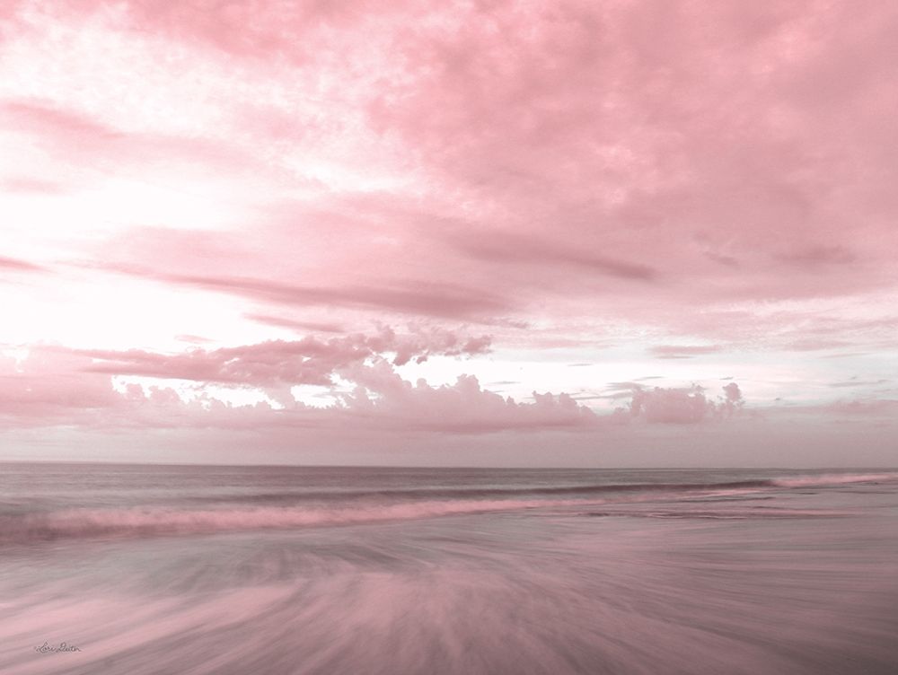 Pink Beach Emotions art print by Lori Deiter for $57.95 CAD