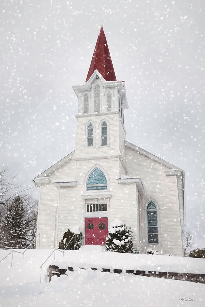 St. Johns Church in Winter art print by Lori Deiter for $57.95 CAD