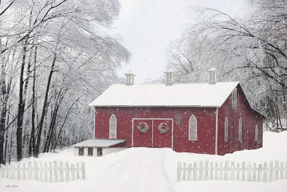 Barn of Hearts art print by Lori Deiter for $57.95 CAD
