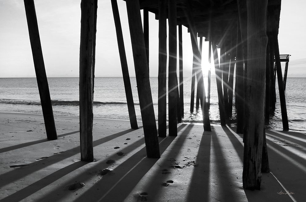 Sunrise at the Pier I art print by Lori Deiter for $57.95 CAD