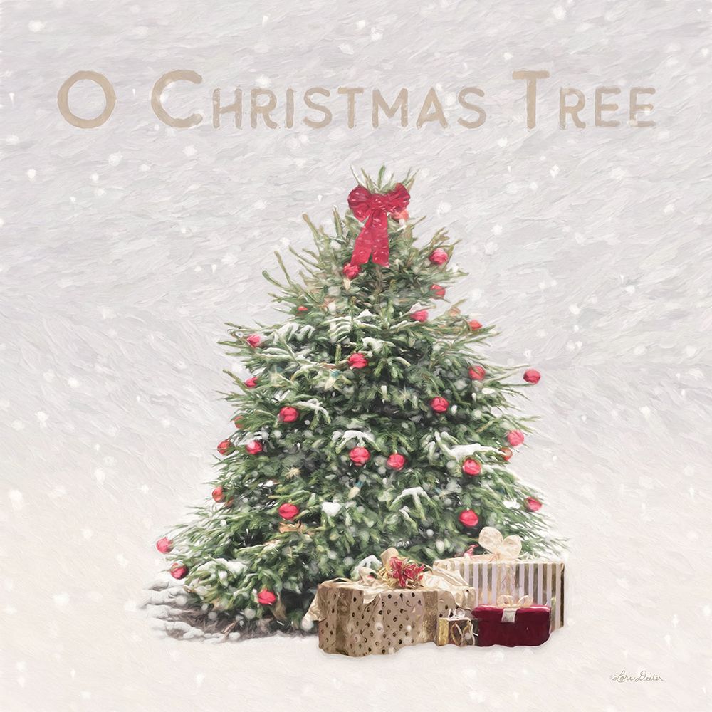 O Christmas Tree art print by Lori Deiter for $57.95 CAD